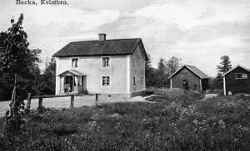 Huset Backa i Kvistbro  innehll  en affr  under tiden 30 maj 1936  -  9 november 1964. gare var Thure Karlsson f. 1903 dd 1966. Enl uppgift frn Birgitta Lewis, Fjugesta. - klicka fr att frstora