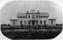 Hglunda i Edsberg byggt 1862-63 av handelsman N G Westlund fdd 1829 - klicka fr att frstora