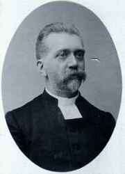Karl Teodor Stenström, prost i Kräcklinge, född i Träda Edsberg 1856, död 1909 - klicka för att förstora