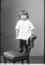 Gustaf Bergman, gosse - klicka f�r att f�rstora