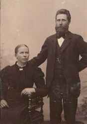 Skogvaktaren Per Gustaf Pettersson i K�rrgruvan f�dd 1852 och d�d 1943 - klicka f�r att f�rstora