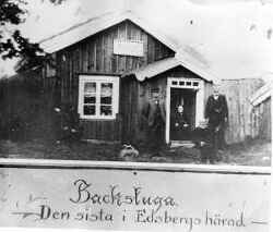 Den sista backstugan i Edsbergs härad - klicka för att förstora