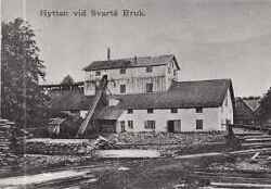 Hyttan vid Svart� bruk - klicka f�r att f�rstora