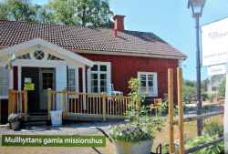 Mullhyttans gamla missionshus fungerade som gudstj�nstlokal under �ren 1861 - 2011. D�refter �vertogs fastigheten av f�retaget
