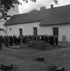 Begravningen av David Stenström i Fjugesta - klicka för att förstora