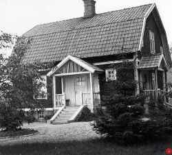 Verkmästare Oskar Fröding köpte Gruvfogdegården av Skifferverkens konkursbo 1927 och bodde där till 1963 - klicka för att förstora
