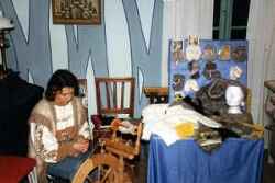 Julmarknad p� H�gan. - klicka f�r att f�rstora