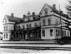 J�rnv�gshotellet i Fjugesta - klicka f�r att f�rstora