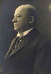 Apotekare Heinke Brostr�m i Fjugesta f�dd 1872 och d�d den 10 december 1937 - klicka f�r att f�rstora